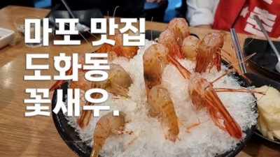 마포맛집 '도화동꽃새우' 독도새우 꽃새우 닭새우 자연산 해산물 맛집, 마포 공덕역 신선한 동해 자연산 수산물 맛집 가볼만한곳