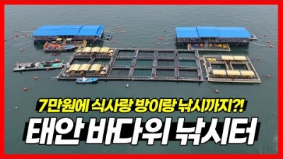 안면도 구매항 자연식 바다좌대낚시 오형제좌대 1박 7만원에 바다낚시, 숙소, 식사 제공하는 바다좌대낚시터 추천