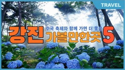 전남 강진 여행 가볼만한곳, 포레스트수목원, 다산초당, 강진만생태공원, 다향소축, 가우도, 마량항 수국축제, 수국명소, 6월 남해 가볼만한곳 추천