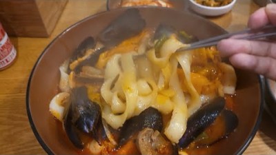 서울 명동 해물짬뽕 도삭면, 꿔바로우 맛집 '란주칼면' 명동 맛집 가볼만한곳 추천